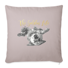 Load image into Gallery viewer, The Golden Life Throw Pillow Cover 18” x 18” - light taupe