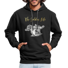Load image into Gallery viewer, The Golden Life - Contrast Hoodie - black/asphalt