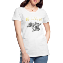 Load image into Gallery viewer, The Golden Life - Women’s Premium T-Shirt - white