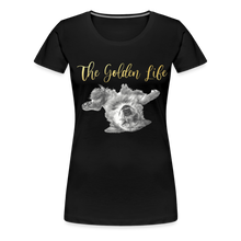 Load image into Gallery viewer, The Golden Life - Women’s Premium T-Shirt - black