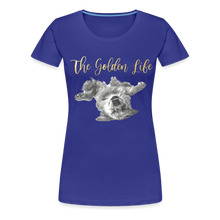 Load image into Gallery viewer, The Golden Life - Women’s Premium T-Shirt - royal blue