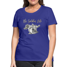 Load image into Gallery viewer, The Golden Life - Women’s Premium T-Shirt - royal blue