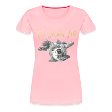 Load image into Gallery viewer, The Golden Life - Women’s Premium T-Shirt - pink
