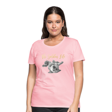 Load image into Gallery viewer, The Golden Life - Women’s Premium T-Shirt - pink