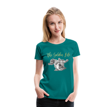 Load image into Gallery viewer, The Golden Life - Women’s Premium T-Shirt - teal
