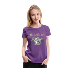 Load image into Gallery viewer, The Golden Life - Women’s Premium T-Shirt - purple