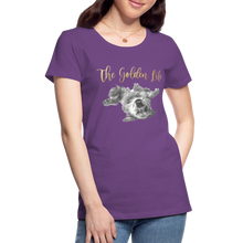 Load image into Gallery viewer, The Golden Life - Women’s Premium T-Shirt - purple