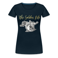 Load image into Gallery viewer, The Golden Life - Women’s Premium T-Shirt - deep navy