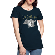Load image into Gallery viewer, The Golden Life - Women’s Premium T-Shirt - deep navy
