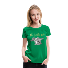 Load image into Gallery viewer, The Golden Life - Women’s Premium T-Shirt - kelly green