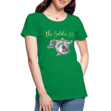 Load image into Gallery viewer, The Golden Life - Women’s Premium T-Shirt - kelly green