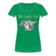 Load image into Gallery viewer, The Golden Life - Women’s Premium T-Shirt - kelly green