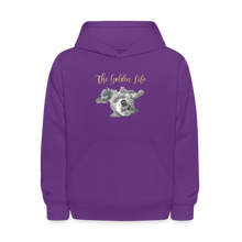 Load image into Gallery viewer, The Golden Life - Kids' Hoodie - purple