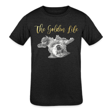 Load image into Gallery viewer, The Golden Life - Kids' Tri-Blend T-Shirt - heather black