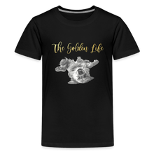 Load image into Gallery viewer, The Golden Life - Kids' Premium T-Shirt - black