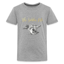 Load image into Gallery viewer, The Golden Life - Kids' Premium T-Shirt - heather gray