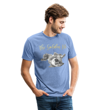 Load image into Gallery viewer, The Golden Life - Unisex Tri-Blend T-Shirt - heather blue