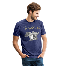 Load image into Gallery viewer, The Golden Life - Unisex Tri-Blend T-Shirt - heather indigo