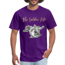 Load image into Gallery viewer, The Golden Life - Unisex Classic T-Shirt - purple