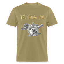 Load image into Gallery viewer, The Golden Life - Unisex Classic T-Shirt - khaki