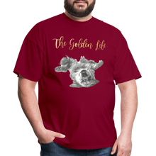 Load image into Gallery viewer, The Golden Life - Unisex Classic T-Shirt - burgundy