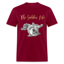 Load image into Gallery viewer, The Golden Life - Unisex Classic T-Shirt - burgundy