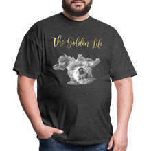Load image into Gallery viewer, The Golden Life - Unisex Classic T-Shirt - heather black