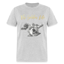 Load image into Gallery viewer, The Golden Life - Unisex Classic T-Shirt - heather gray
