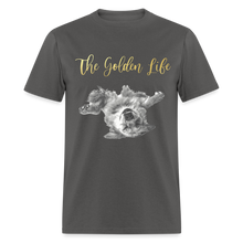 Load image into Gallery viewer, The Golden Life - Unisex Classic T-Shirt - charcoal