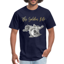 Load image into Gallery viewer, The Golden Life - Unisex Classic T-Shirt - navy