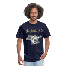 Load image into Gallery viewer, The Golden Life - Unisex Classic T-Shirt - navy