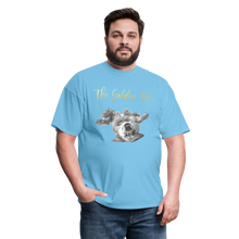 Load image into Gallery viewer, The Golden Life - Unisex Classic T-Shirt - aquatic blue