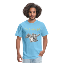 Load image into Gallery viewer, The Golden Life - Unisex Classic T-Shirt - aquatic blue