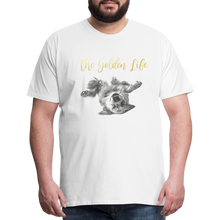 Load image into Gallery viewer, The Golden Life - Men's Premium T-Shirt - white