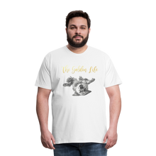 Load image into Gallery viewer, The Golden Life - Men's Premium T-Shirt - white