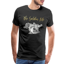 Load image into Gallery viewer, The Golden Life - Men's Premium T-Shirt - black