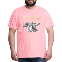 Load image into Gallery viewer, The Golden Life - Men's Premium T-Shirt - pink