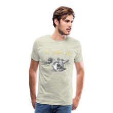 Load image into Gallery viewer, The Golden Life - Men's Premium T-Shirt - heather oatmeal