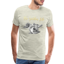 Load image into Gallery viewer, The Golden Life - Men's Premium T-Shirt - heather oatmeal