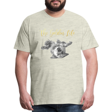 Load image into Gallery viewer, The Golden Life - Men's Premium T-Shirt - heather oatmeal