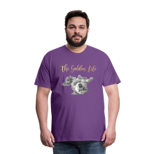 Load image into Gallery viewer, The Golden Life - Men's Premium T-Shirt - purple