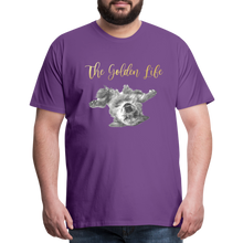 Load image into Gallery viewer, The Golden Life - Men's Premium T-Shirt - purple