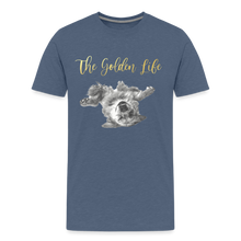 Load image into Gallery viewer, The Golden Life - Men's Premium T-Shirt - heather blue