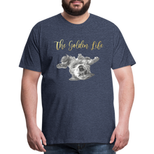 Load image into Gallery viewer, The Golden Life - Men's Premium T-Shirt - heather blue