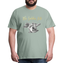 Load image into Gallery viewer, The Golden Life - Men's Premium T-Shirt - steel green