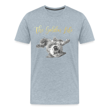 Load image into Gallery viewer, The Golden Life - Men's Premium T-Shirt - heather ice blue