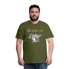 Load image into Gallery viewer, The Golden Life - Men's Premium T-Shirt - olive green