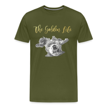 Load image into Gallery viewer, The Golden Life - Men's Premium T-Shirt - olive green