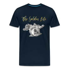 Load image into Gallery viewer, The Golden Life - Men's Premium T-Shirt - deep navy