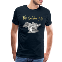 Load image into Gallery viewer, The Golden Life - Men's Premium T-Shirt - deep navy
